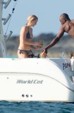 JENNIFER LAWRENCE in Bikini on the Boat in Caribbean 03/04/2016