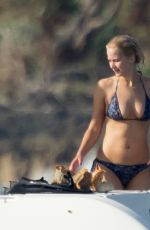 JENNIFER LAWRENCE in Bikini on the Boat in Caribbean 03/04/2016