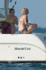 JENNIFER LAWRENCE in Bikini on the Boat in Caribbean 03/04/2016