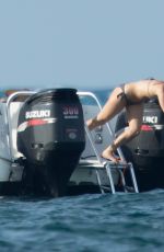 JENNIFER LAWRENCE in Bikini on the Boat in Caribbean 03/04/2016