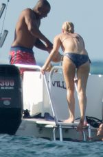 JENNIFER LAWRENCE in Bikini on the Boat in Caribbean 03/04/2016