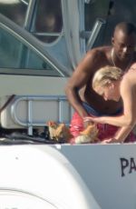 JENNIFER LAWRENCE in Bikini on the Boat in Caribbean 03/04/2016
