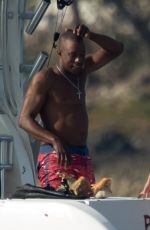 JENNIFER LAWRENCE in Bikini on the Boat in Caribbean 03/04/2016
