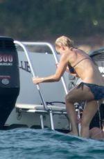 JENNIFER LAWRENCE in Bikini on the Boat in Caribbean 03/04/2016