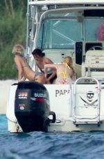 JENNIFER LAWRENCE in Bikini ona Boat in Bahamas 03/04/2016