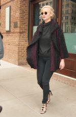 JENNIFER LAWRENCE Leaves and Arrives at Her Hotel in New York 03/23/2016