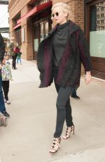 JENNIFER LAWRENCE Leaves and Arrives at Her Hotel in New York 03/23/2016