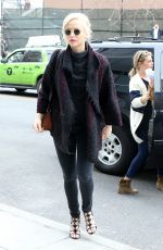 JENNIFER LAWRENCE Leaves and Arrives at Her Hotel in New York 03/23/2016