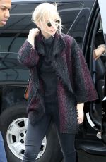 JENNIFER LAWRENCE Leaves and Arrives at Her Hotel in New York 03/23/2016
