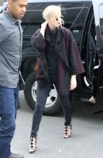 JENNIFER LAWRENCE Leaves and Arrives at Her Hotel in New York 03/23/2016