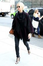 JENNIFER LAWRENCE Leaves and Arrives at Her Hotel in New York 03/23/2016