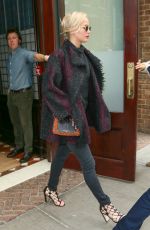 JENNIFER LAWRENCE Leaves and Arrives at Her Hotel in New York 03/23/2016