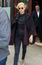 JENNIFER LAWRENCE Leaves and Arrives at Her Hotel in New York 03/23/2016