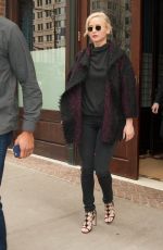 JENNIFER LAWRENCE Leaves and Arrives at Her Hotel in New York 03/23/2016