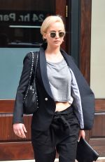 JENNIFER LAWRENCE Leaves Her Hotel in New York 03/26/2016