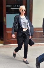 JENNIFER LAWRENCE Leaves Her Hotel in New York 03/26/2016