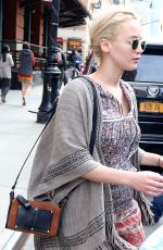 JENNIFER LAWRENCE Out and About in New York 03/24/2016