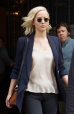 JENNIFER LAWRENCE Out and About in New York 03/25/2016