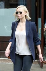 JENNIFER LAWRENCE Out and About in New York 03/25/2016