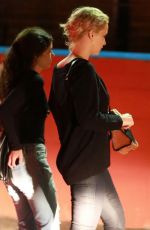 JENNIFER LAWRENCE Out for Dinner at Pace Restaurant in Los Angeles After 