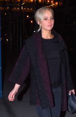 JENNIFER LAWRENCE Out in New York 03/20/2016