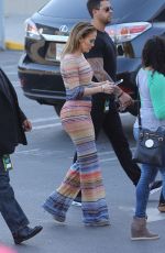 JENNIFER LOPEZ Arrives at American Idol in Los Angeles 