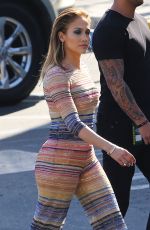 JENNIFER LOPEZ Arrives at American Idol in Los Angeles 