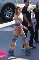 JENNIFER LOPEZ Arrives at American Idol in Los Angeles 