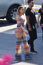 JENNIFER LOPEZ Arrives at American Idol in Los Angeles 