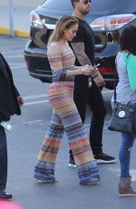 JENNIFER LOPEZ Arrives at American Idol in Los Angeles 