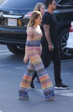 JENNIFER LOPEZ Arrives at American Idol in Los Angeles 