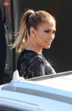JENNIFER LOPEZ Arrives at American Idol Studio in Los Angeles  03/24/2016