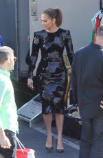 JENNIFER LOPEZ Arrives at American Idol Studio in Los Angeles  03/24/2016