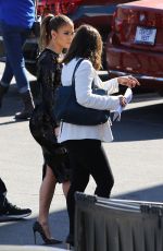 JENNIFER LOPEZ Arrives at American Idol Studio in Los Angeles  03/24/2016