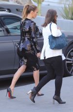 JENNIFER LOPEZ Arrives at American Idol Studio in Los Angeles  03/24/2016
