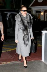 JENNIFER LOPEZ Arrives at Chelsea Piers for a Photoshoot 02/29/2016