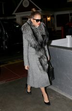 JENNIFER LOPEZ Arrives at Chelsea Piers for a Photoshoot 02/29/2016