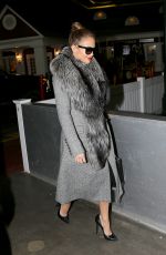 JENNIFER LOPEZ Arrives at Chelsea Piers for a Photoshoot 02/29/2016