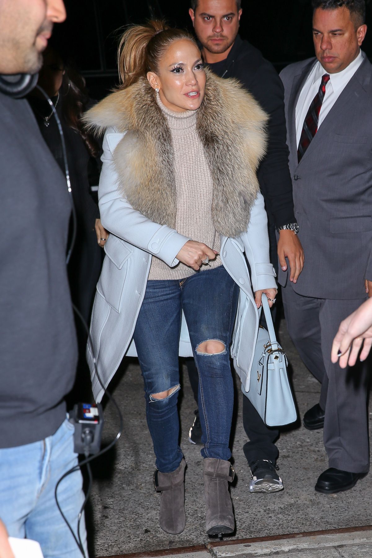 JENNIFER LOPEZ Arrives at Watch What Happens Live in New York 03/01 ...