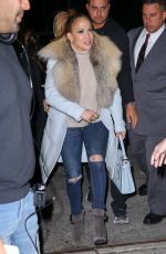 JENNIFER LOPEZ Arrives at Watch What Happens Live in New York 03/01/2016