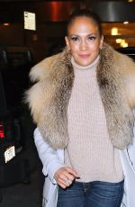 JENNIFER LOPEZ Arrives at Watch What Happens Live in New York 03/01/2016