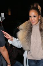 JENNIFER LOPEZ Arrives at Watch What Happens Live in New York 03/01/2016