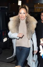 JENNIFER LOPEZ Arrives at Watch What Happens Live in New York 03/01/2016