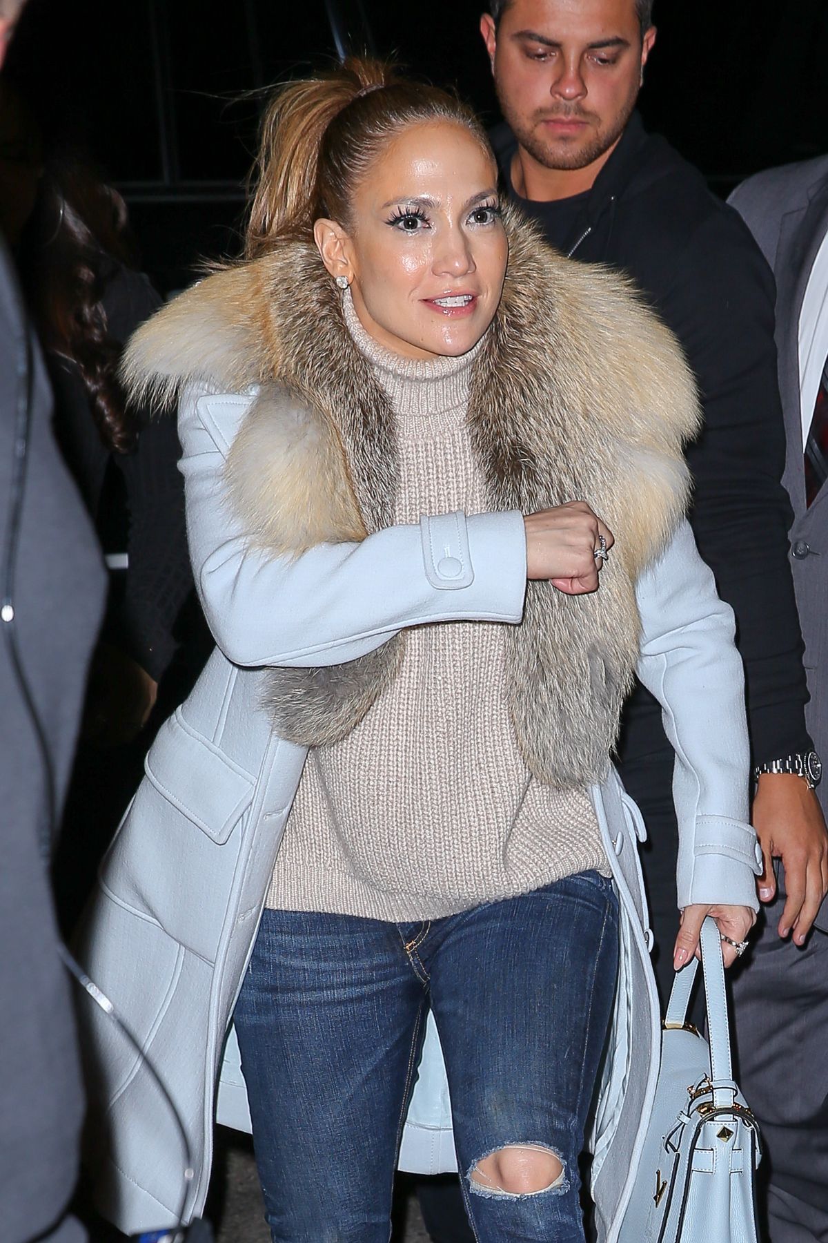 JENNIFER LOPEZ Arrives at Watch What Happens Live in New York 03/01 ...