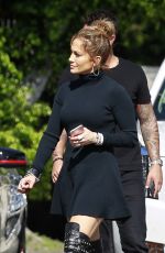 JENNIFER LOPEZ Out and About in West Hollywood 03/14/2016
