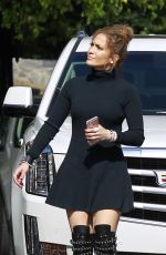 JENNIFER LOPEZ Out and About in West Hollywood 03/14/2016