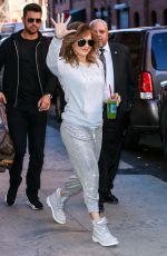 JENNIFER LOPEZ Out in New York 03/02/2016