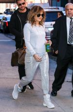 JENNIFER LOPEZ Out in New York 03/02/2016