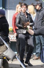 JENNIFER MORRISON on the Set of 