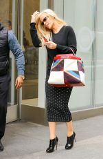 JENNY MCCARTHY Leaves SirusXM Studios in New York 03/15/2016